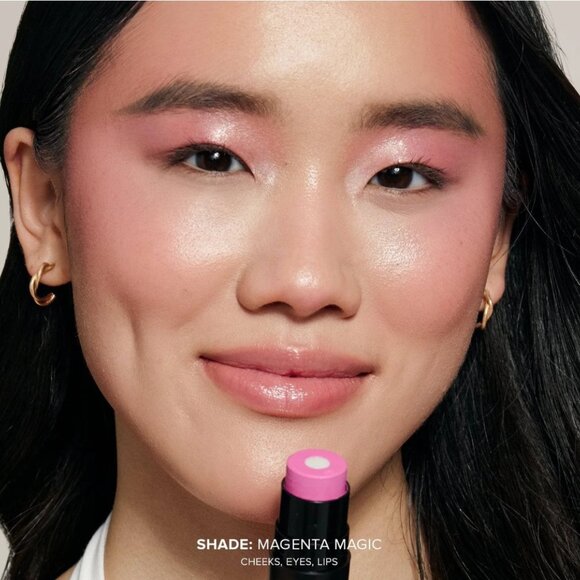 Nudestix Nudies Matte + Glow Core All Over Blush ~ MAGENTA MAGIC 6 g NIB - Picture 9 of 15